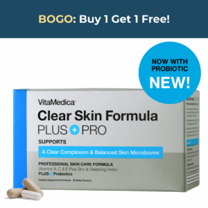 Clear Skin Formula with Probiotic Acne Supplements