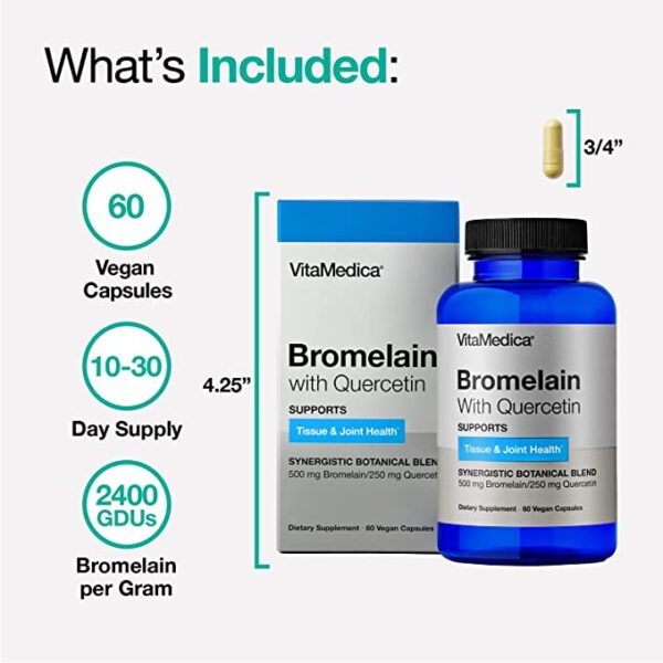 2022 Whats Included Bromelain with Quercetin