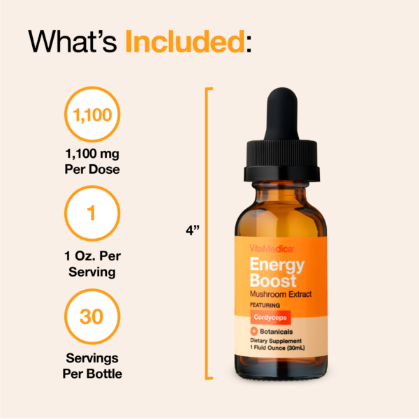 VitaMedica Energy Boost Mushrooms