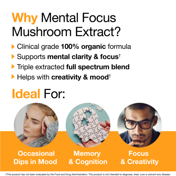 VitaMedica Mental Focus Mushrooms